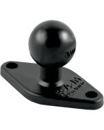 Ram Mounts 2.43 in. x 1.31 in. Diamond Base with 1 in. Ball - RAM-B-238