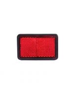 Red Reflector Rectangular Bolt On 5mm Thread Quad ATV Parts