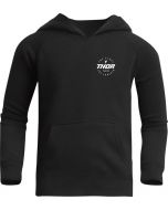 THOR Youth Girl's Stadium MX Motorcross Pullover Black 2023 Model