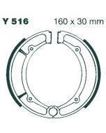 Y516 EBC Quad Brake Shoes