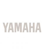 Yamaha Logo Tank Sticker 120mm Silver