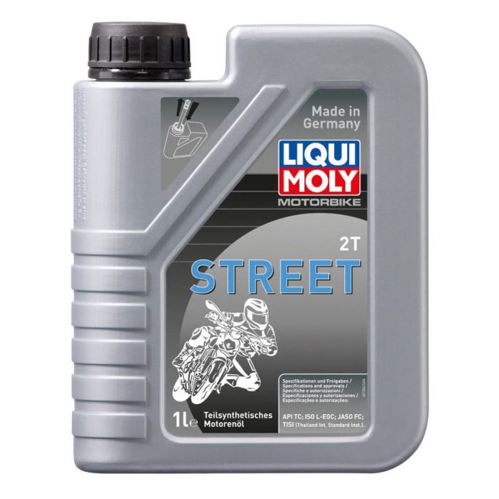 LIQUI MOLY 2 Stroke 2T Part Synthetic Motorbike Street Oil 1l