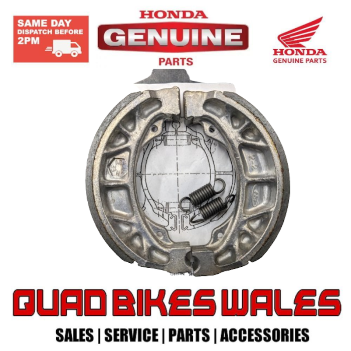 Genuine Honda SHOE SET, BRAKE (ASK) 06450-HF7-J20