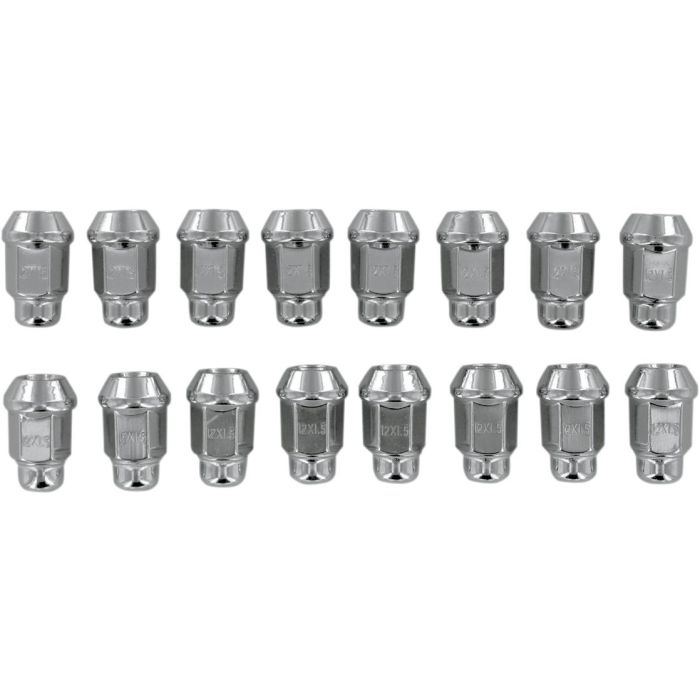 Lug Nut Chrome 12X1.50 16PK