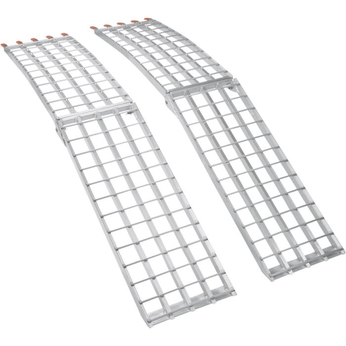 UTV Aluminium Folding Ramps Polaris Ranger Kawasaki Mule RZR 1134kg Max Load