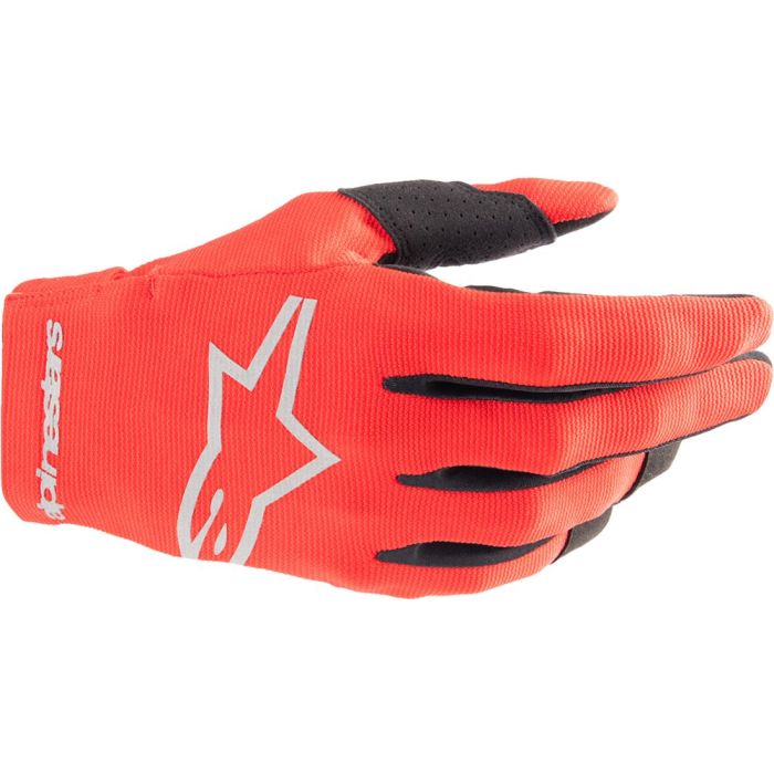Alpinestars Youth Radar Gloves Red White Black