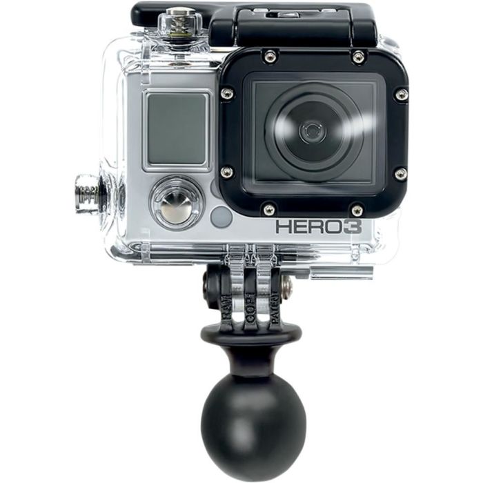 Ram Mounts 1 in. Diameter Ball with Custom GoPro Camera Adapter - RAP-B-202-GOP1