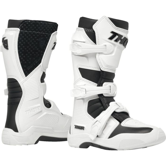 THOR Youth Blitz XR Boots White