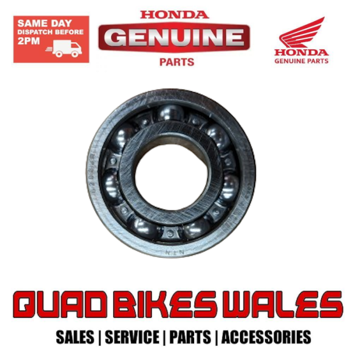 Genuine Honda BEARING, RADIAL BALL, 620 96100-6203000