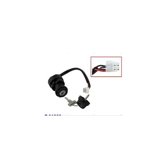 Ignition Key Switch for Yamaha ATV Fits YFM400 450 Grizzly, Kodiak and YFZ450 Models 03-14