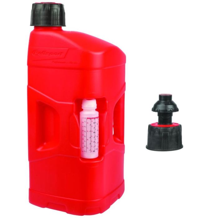 Polisport 20L Utility Can Pro Octane Fuel Dispenser With Quick Fill Spout