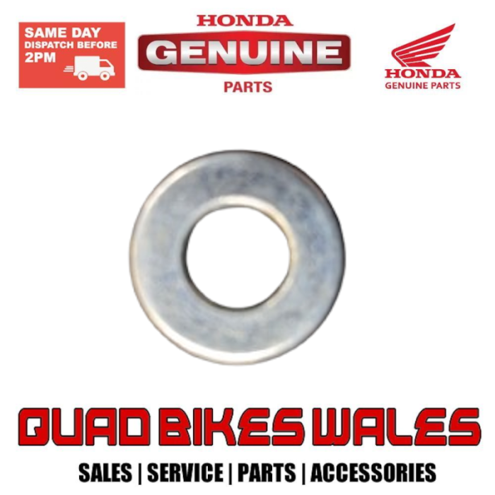 Genuine Honda WASHER,PLAIN,8MM 94101-08000