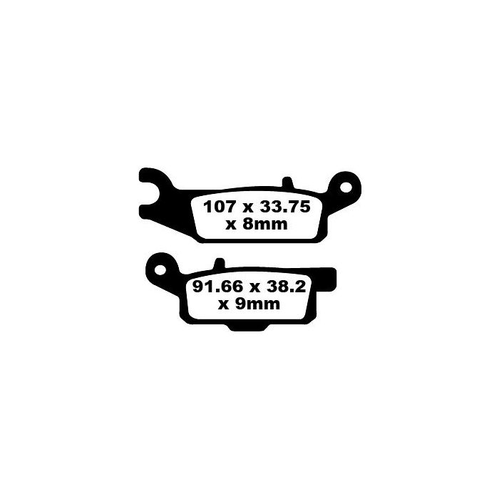 FA446TT EBC Quad Brake Pads