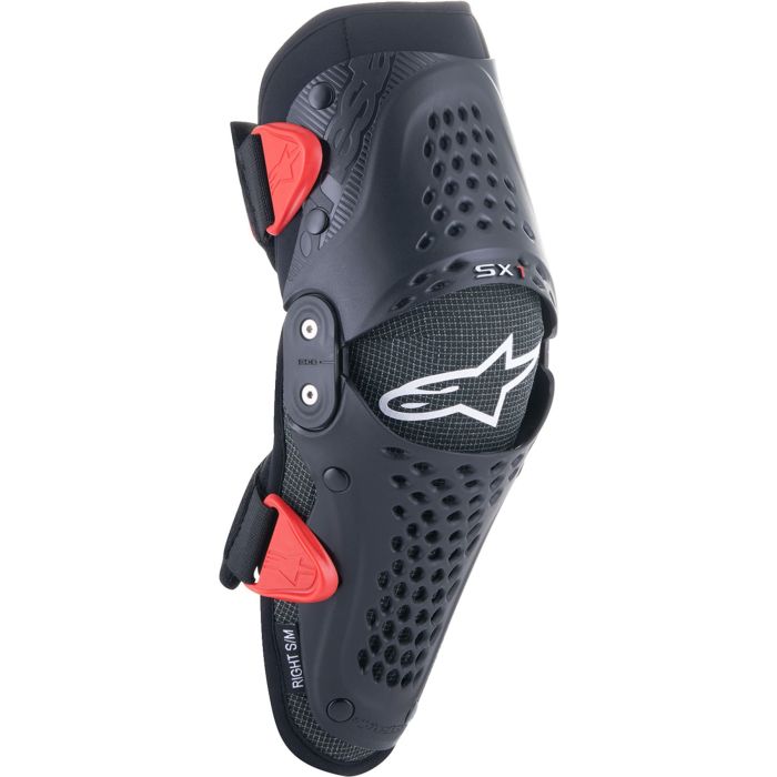 Alpinestars Youth Sx-1 Knee Protectors Red Black