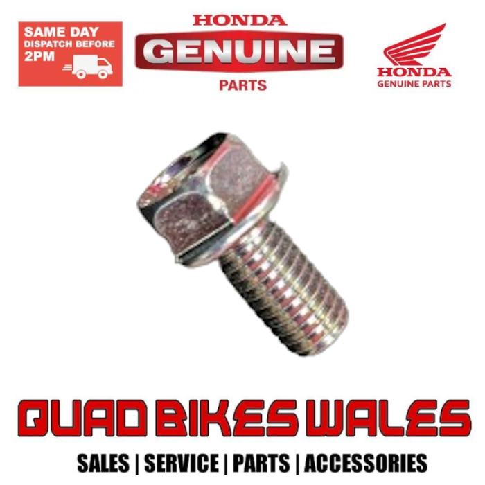 Genuine Honda BOLT FLANGE 8X16 95701-0801600