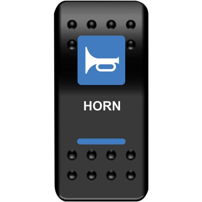 MUD Horn Blue Rocker Switch ATV UTV
