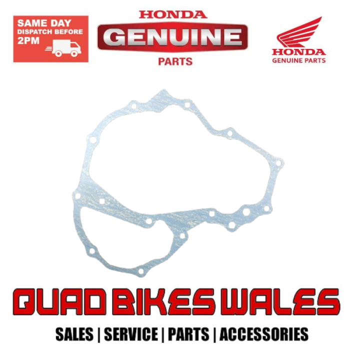 Genuine Honda GASKET, RR. CRANKCASE COV 11395-HM8-A40
