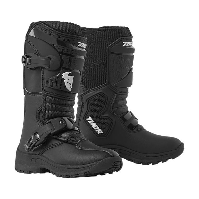 THOR Mini Blitz XP MX Motorcross Boots Black