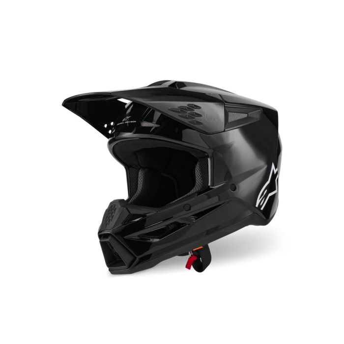 ALPINESTARS SM3 Solid Helmet BLACK-GLO 2025 Model