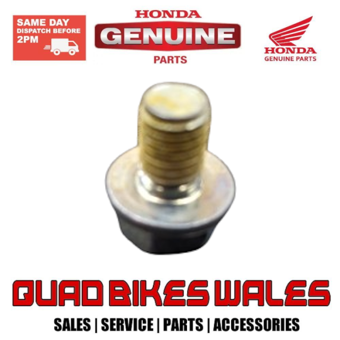 Genuine Honda BOLT FLANGE 8X12 90190-MG3-000