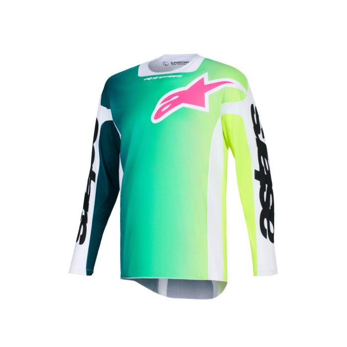 ALPINESTARS Racer Portl Jersey GRN/WH/BLK