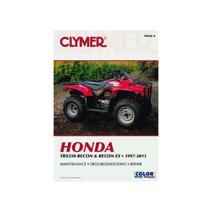 Honda TRX250 Fourtrax TM TE ES 97-11 Clymer Workshop Manual