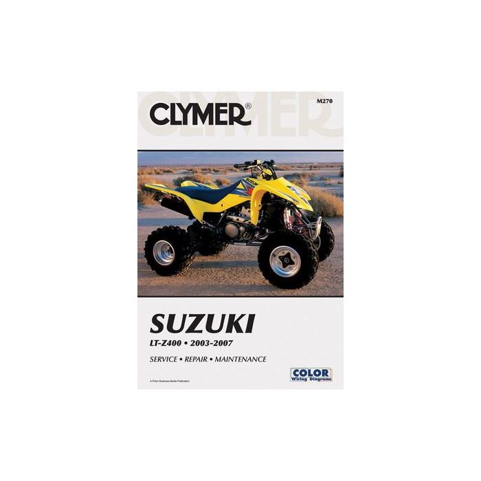 Suzuki LTZ400 03-08 Clymer Clymer Workshop Manual