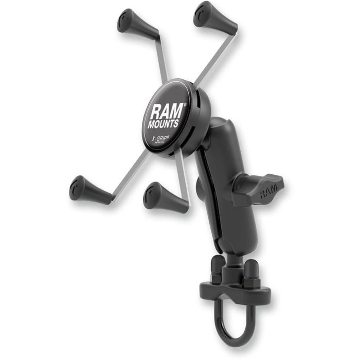 Ram Mounts Handlebar Rail Mount w/X-Grip Holder - RAMB149Z-UN10U