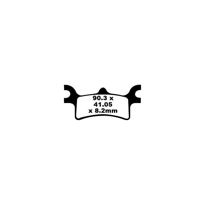 FA314R EBC Quad Brake Pads