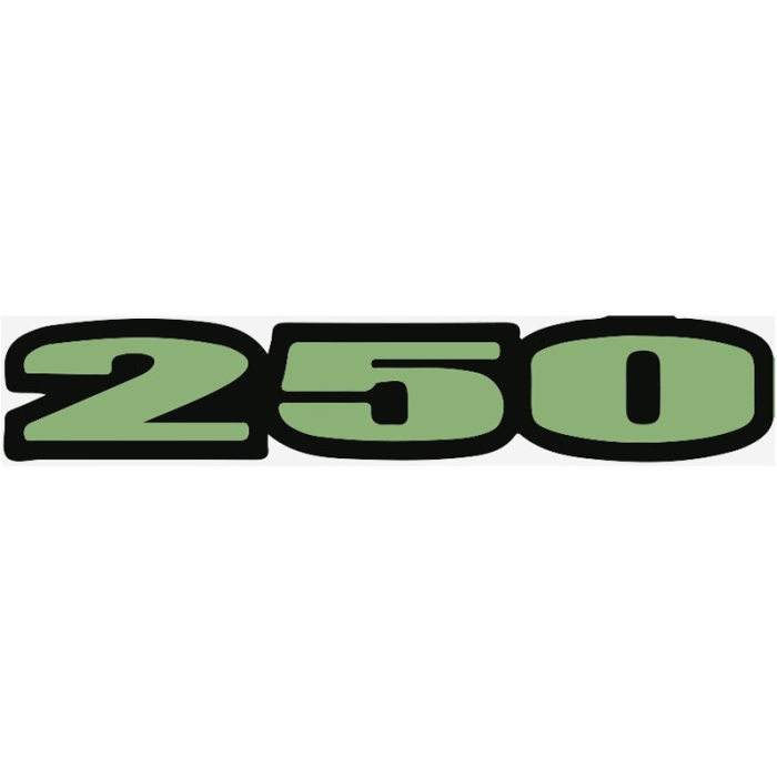 Suzuki Ozark LTF 250 Sticker Decal (Green)