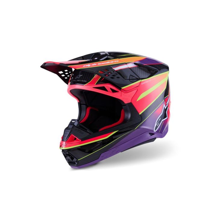 ALPINESTARS Supertech M10 Era MIPS® Helmet PINK/VIO/YL 2025 Model