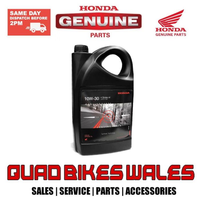 08232M99S4LHE GENUINE HONDA 10W-30 MA QUAD BIKE PIONEER MOTORCYCLE OIL 4 L Honda Genuine Part