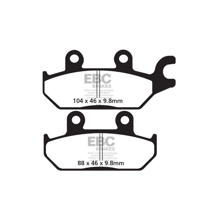 FA642TT EBC Brake Pads