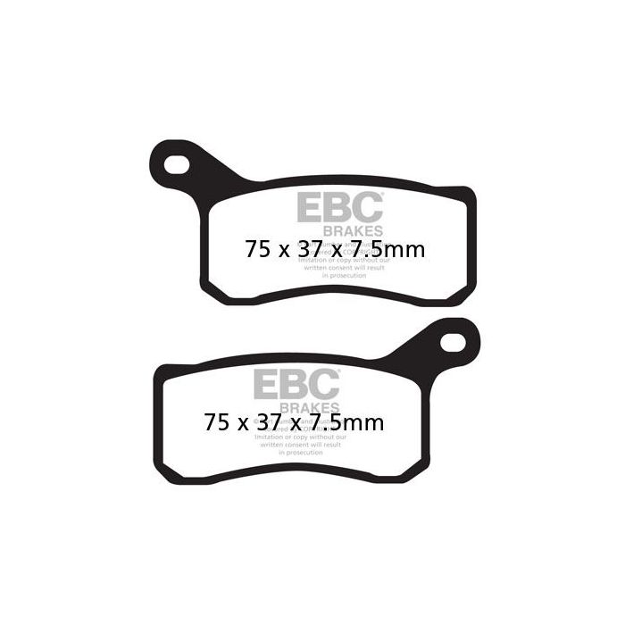 FA462R EBC Brake Pads