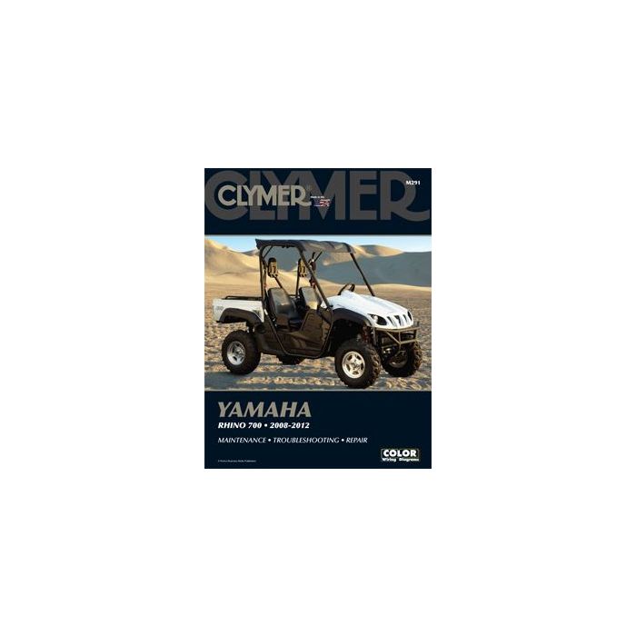 Yamaha Rhino 700 08-12 Clymer Workshop Manual