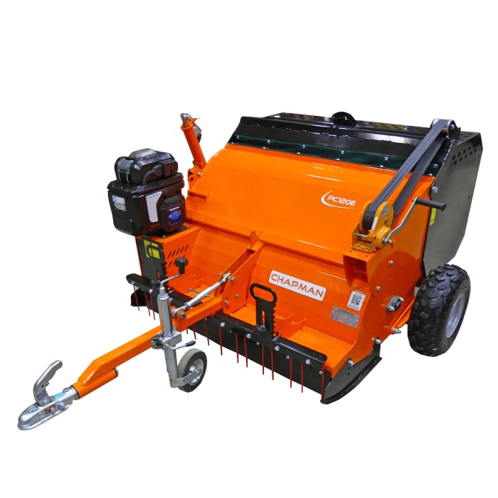 Chapman PC120E Battery Powered Paddock Cleaner Sweeper