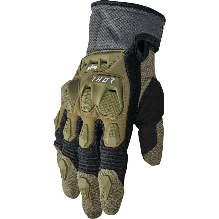 THOR Terrain Gloves Green/Black