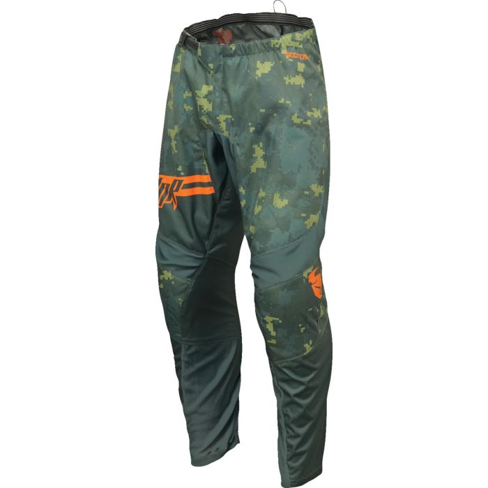 Thor Trousers Sector Youth Digi Green/Charcoal