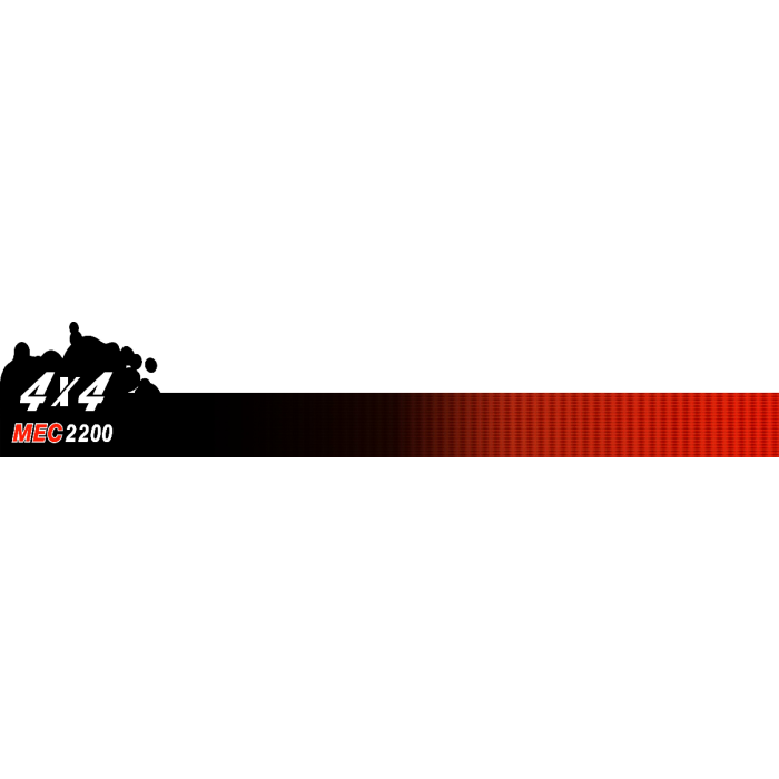 Kioti 4x4 Mec 2200 L/H Sticker Decal