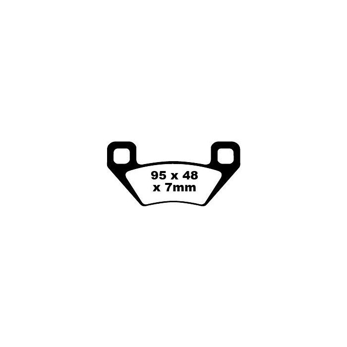 FA395TT EBC Quad Brake Pads