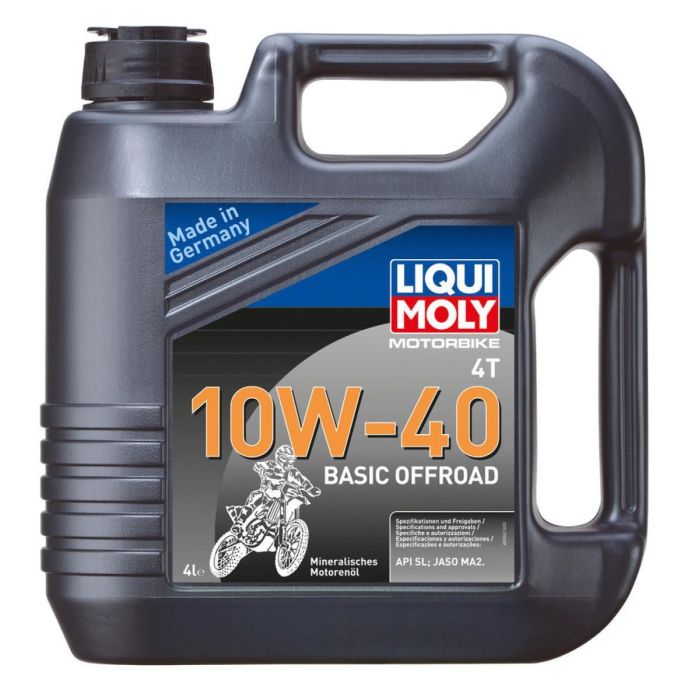 LIQUI MOLY 4 Stroke 4T Mineral-Based 10W-40 Offroad Oil 4l