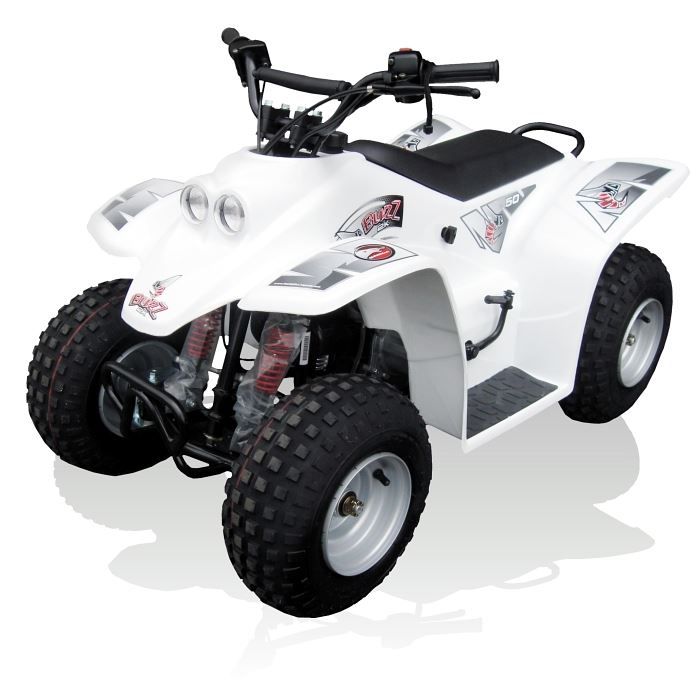 Quadzilla Buzz 50 Kids 2-Stroke 50CC Engine Quad Bike