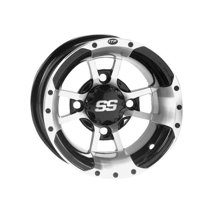 ITP SS112 Machined 10X8 4/115 3+5 Alloy Wheel
