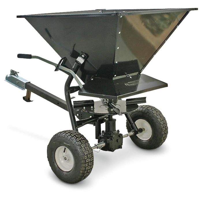 ATV Quad Tow Behind Spreader 350lbs - Broadcaster Fertiliser Seed