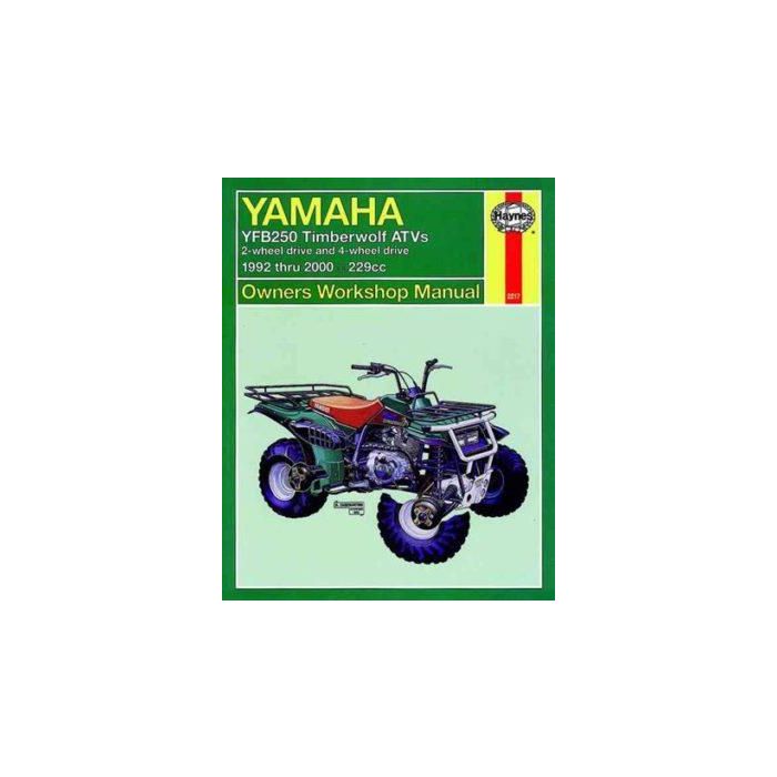 Yamaha YFB250 Timberwolf 92-00 Quad Haynes Manual