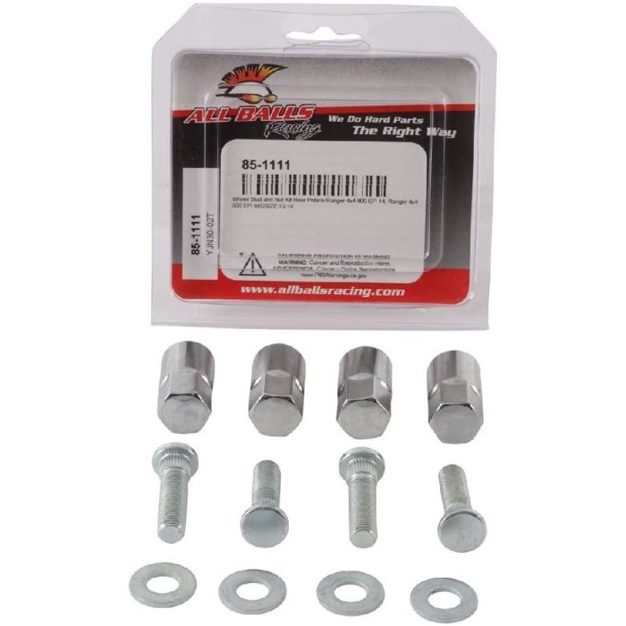 Wheel Stud and Nut Kit To Fit Polaris Ranger 800 13-14 Models
