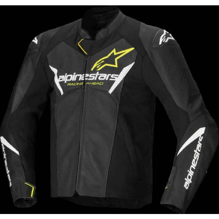 ALPINESTARS Faster v3 Airflow Leather Jacket Black
