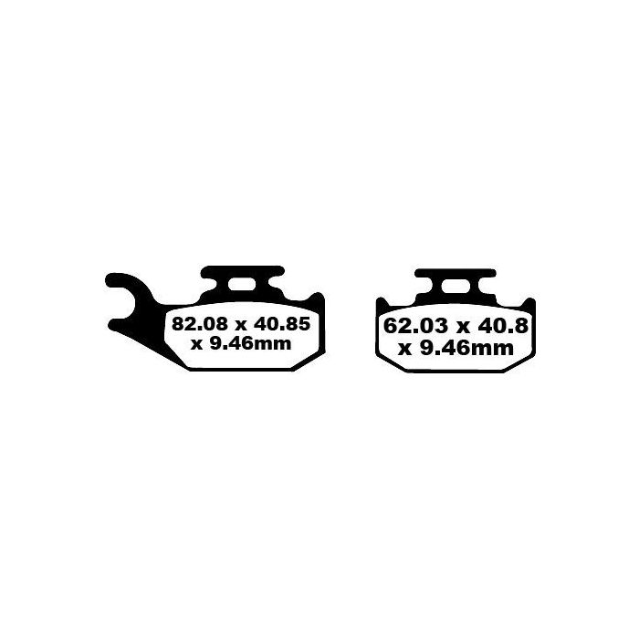 FA317TT EBC Quad Brake Pads