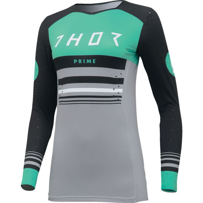 Thor Jersey Womens Prime Blaze Black/Mint