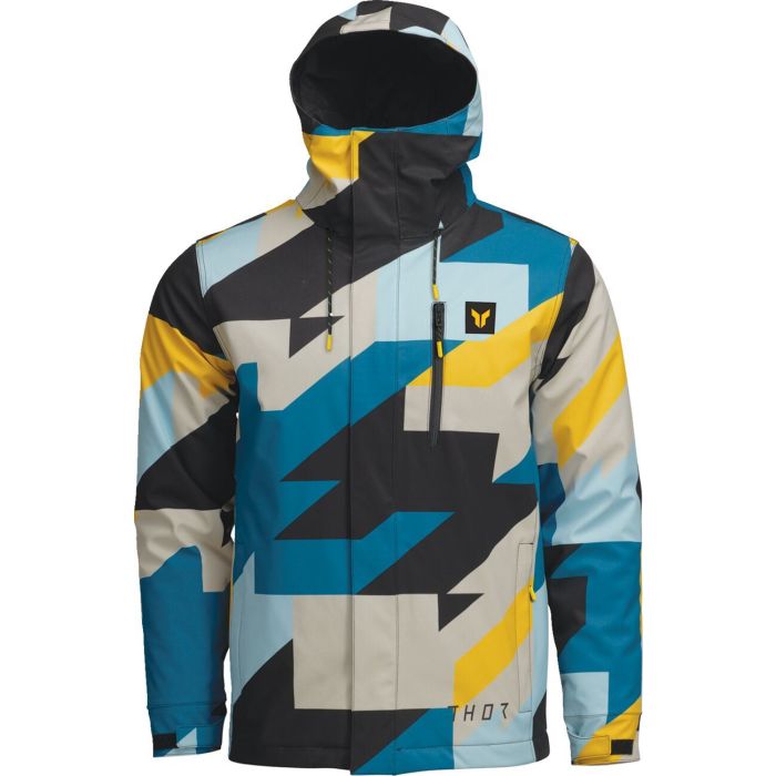 THOR Brave Heavyweight Tour Jacket Blue/Yellow